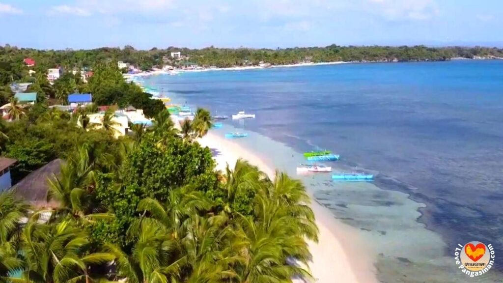 Tambobong Beach and Colibra Island in Dasol Pangasinan