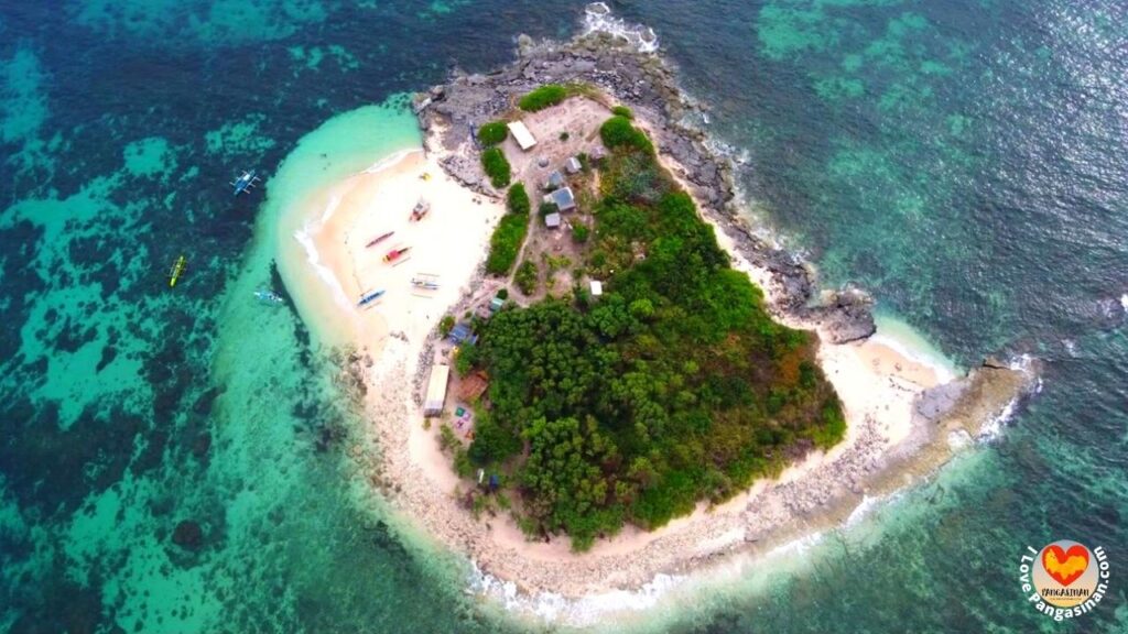 Tambobong Beach and Colibra Island in Dasol Pangasinan